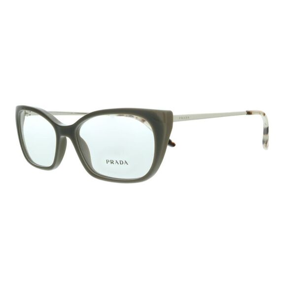Prada0PR 14XV Crystal Grey Phantos Eyeglasses
